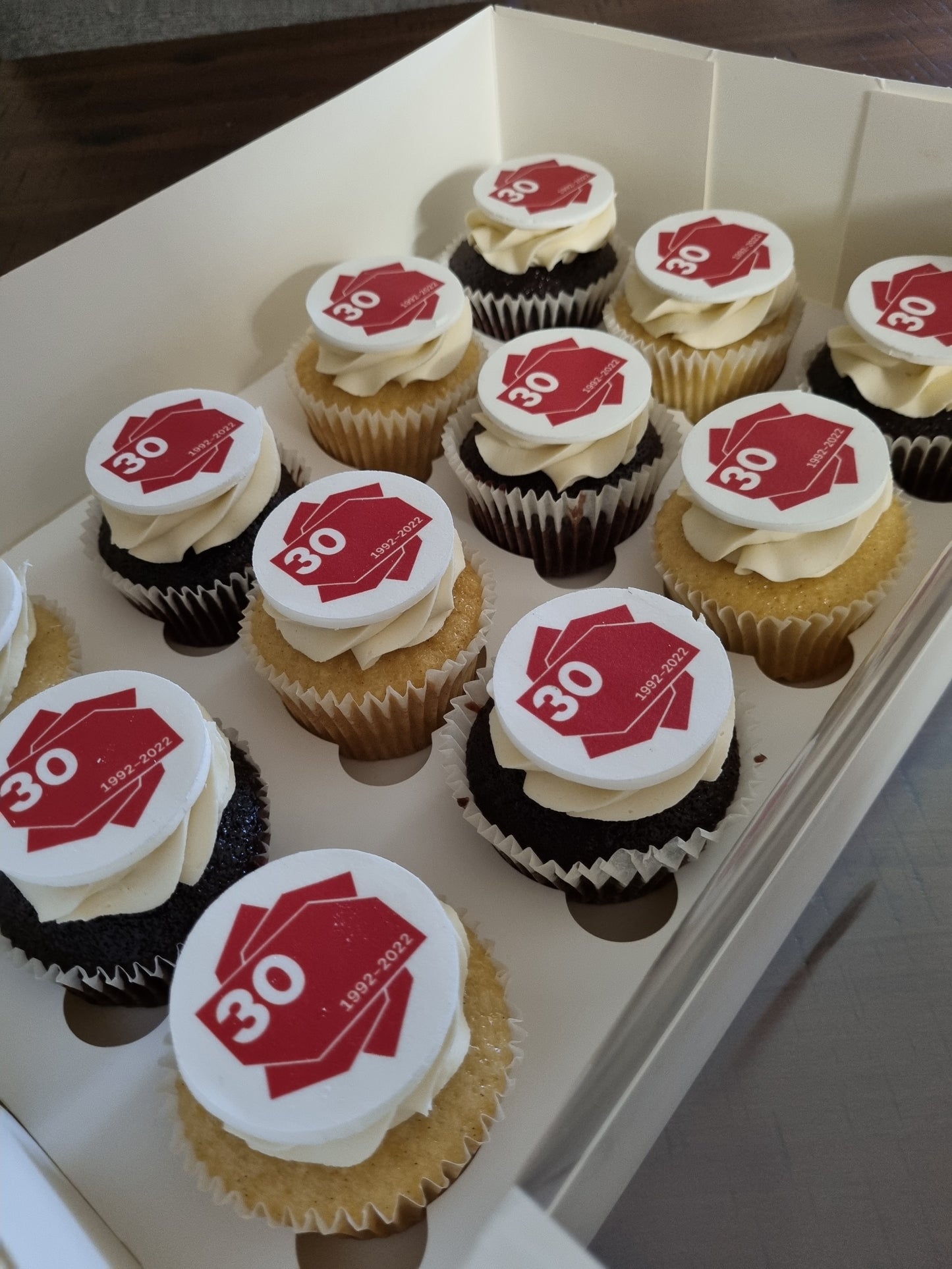 Branded Cupcakes