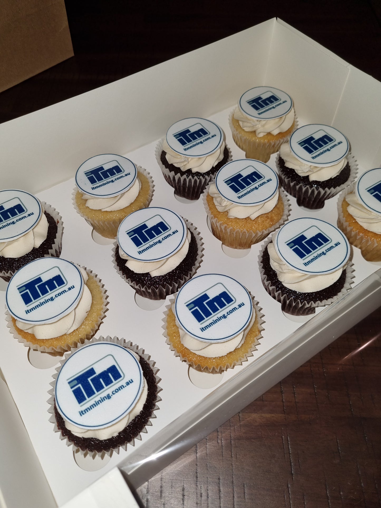Branded Cupcakes