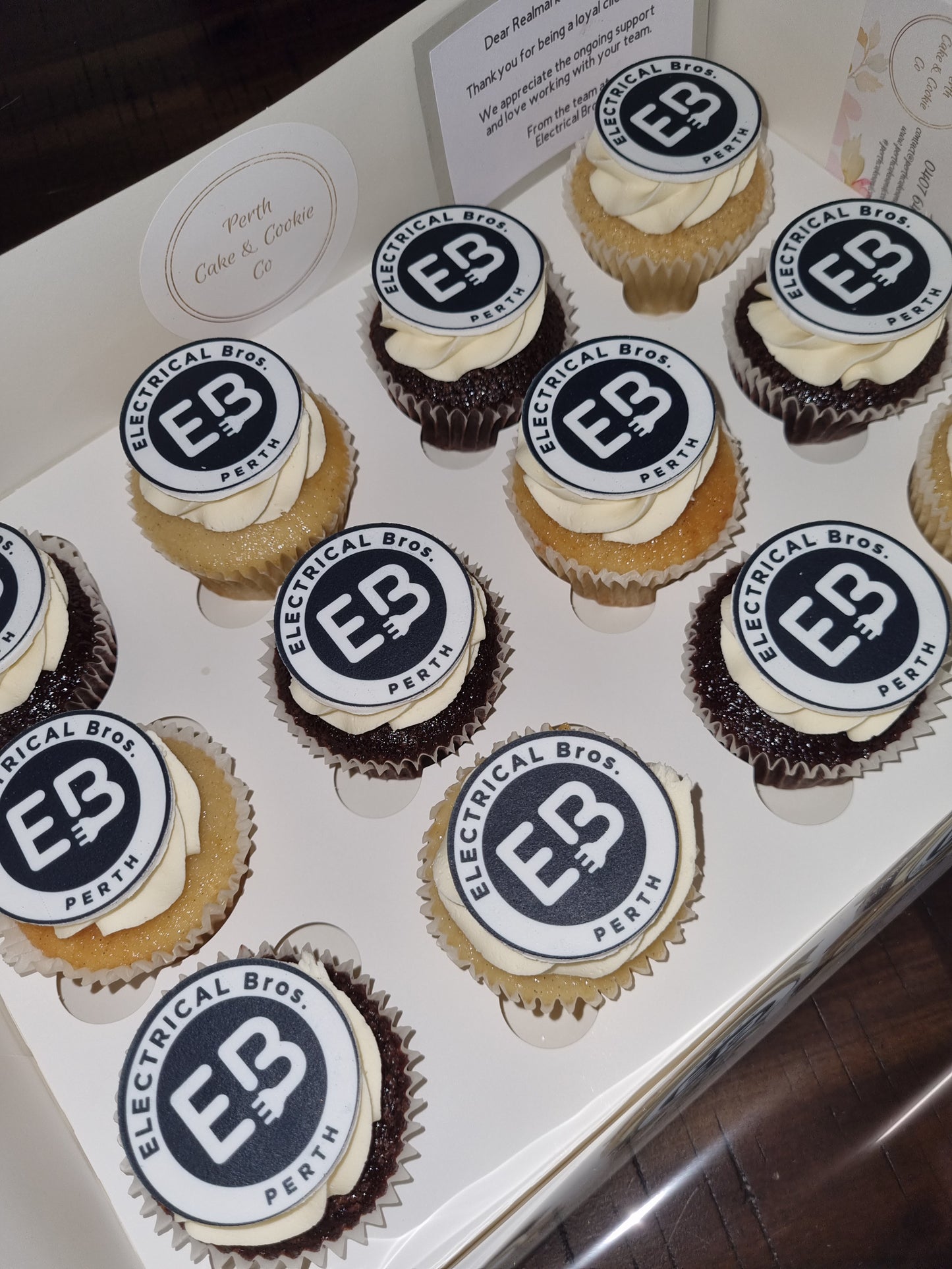 Branded Cupcakes