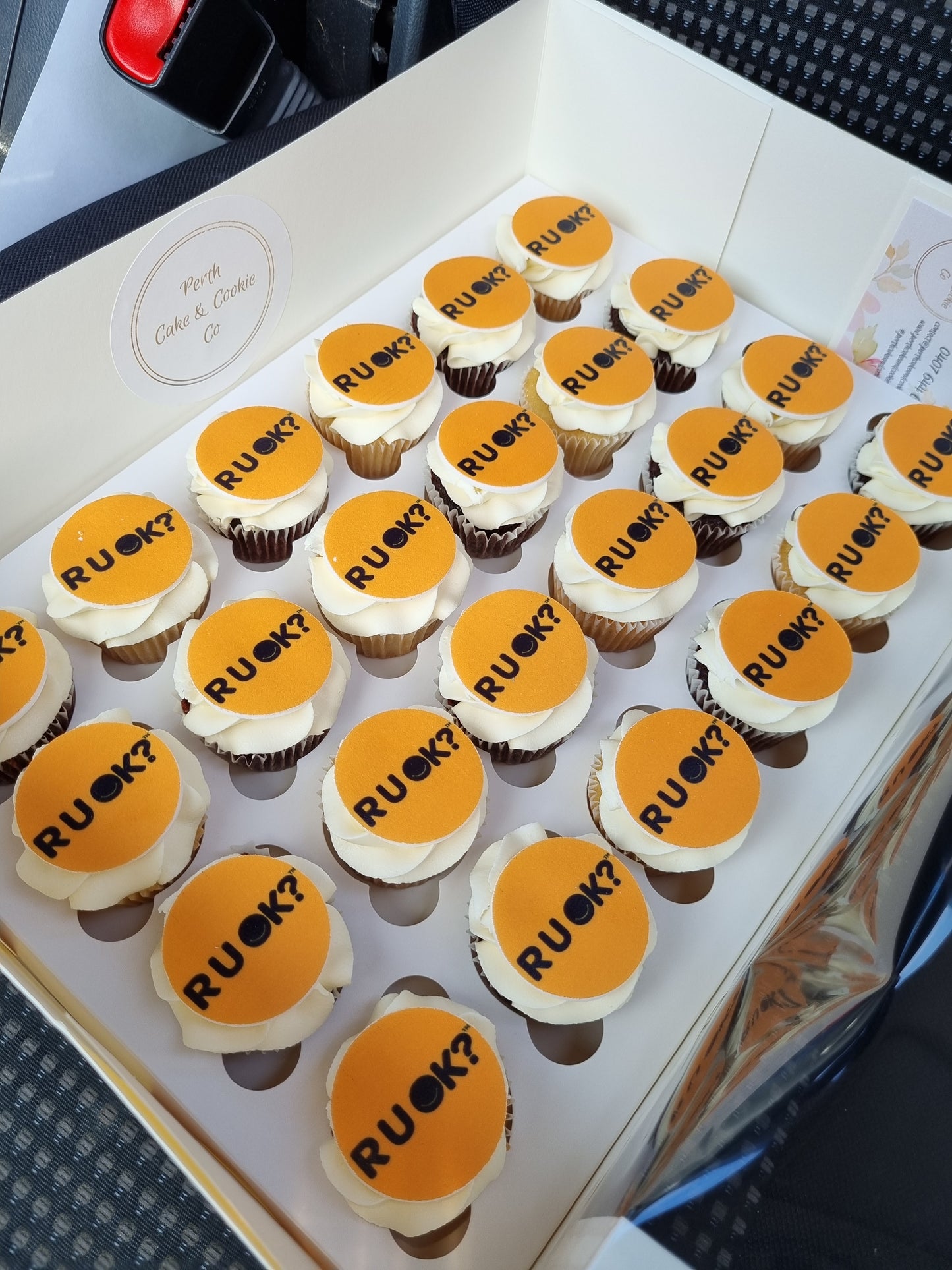 Mini Branded Cupcakes