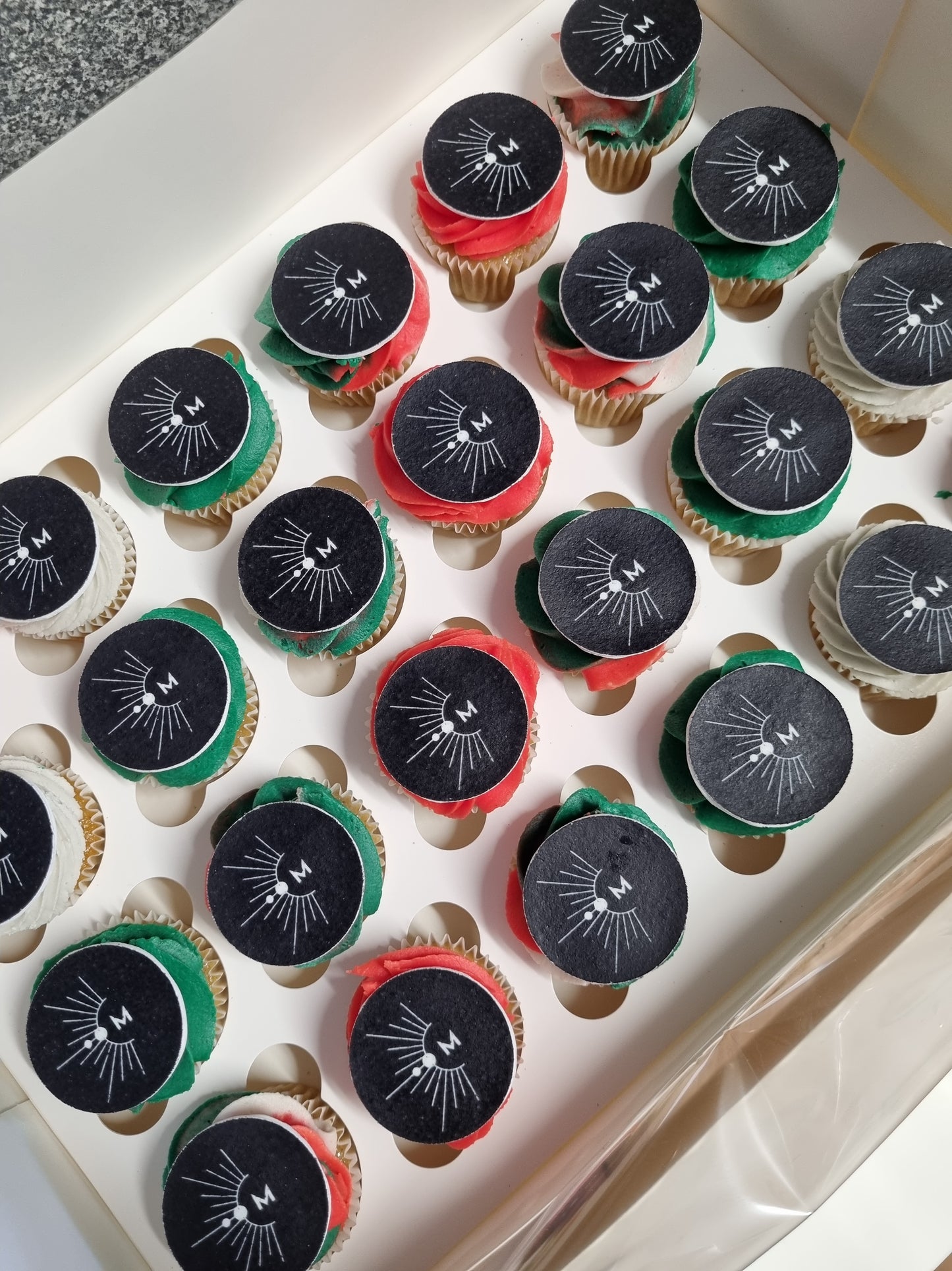 Mini Branded Cupcakes