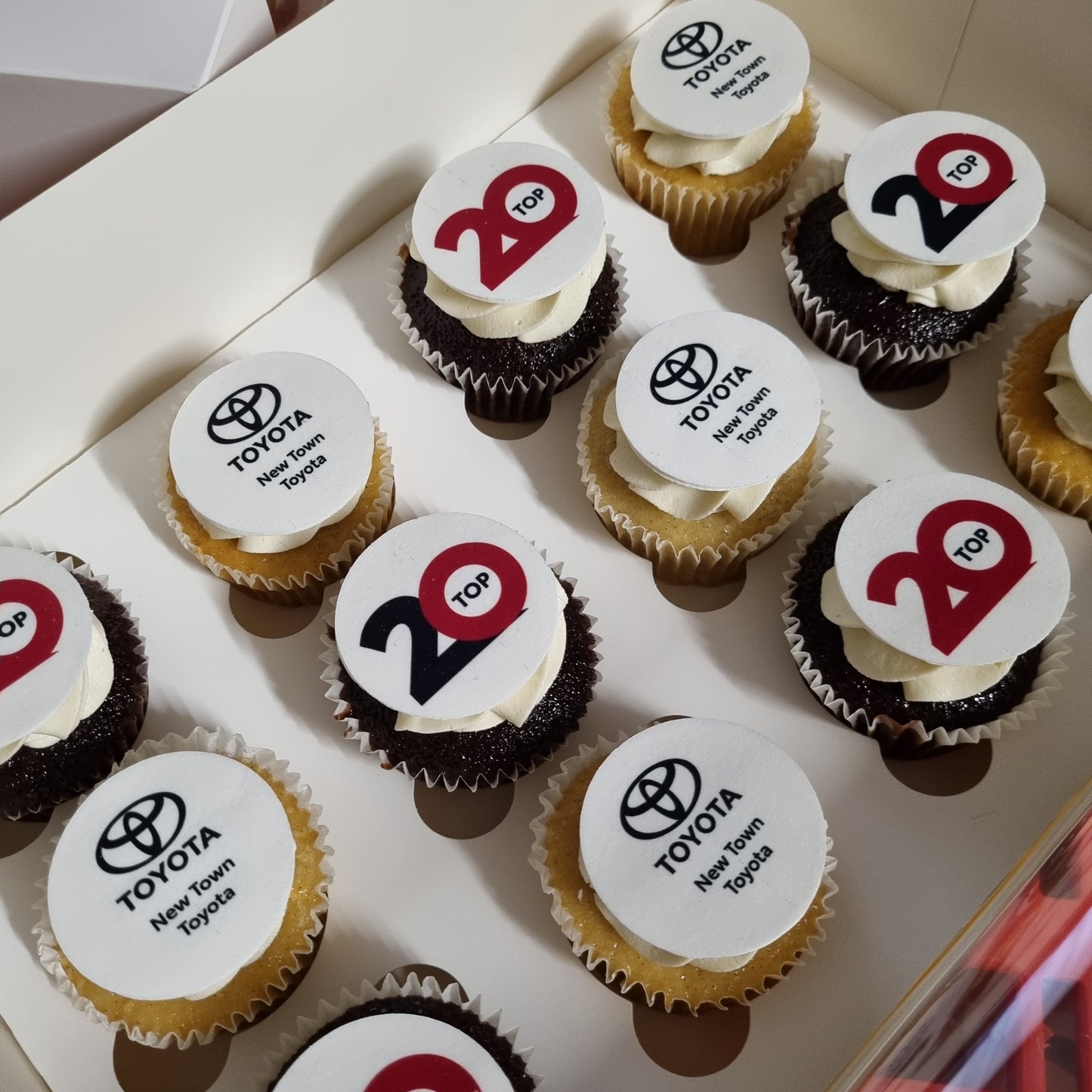 Branded Cupcakes