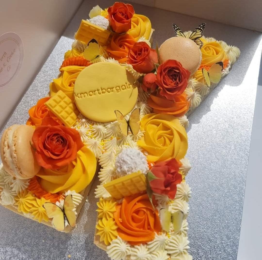 Corporate Number Cake - Perth Cake & Cookie Co