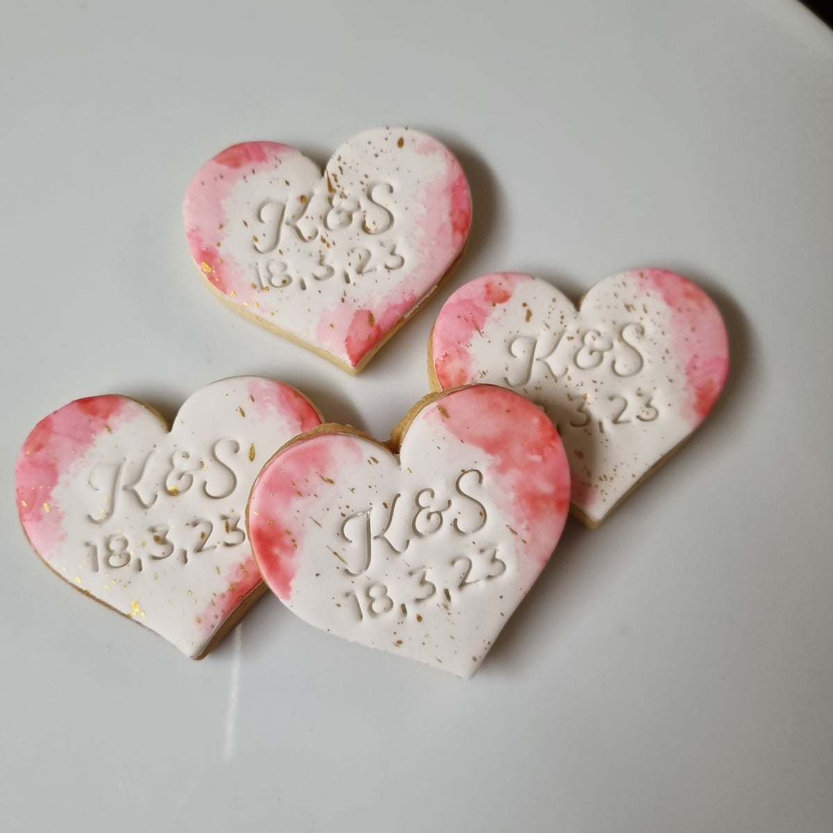 Fondant Embossed Cookies – Perth Cake & Cookie Co